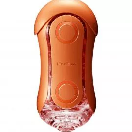 Мастурбатор Tenga Flip Orb - Sunset Orange, зі змінним стиском, зі стимулюючими кульками всередині - 8