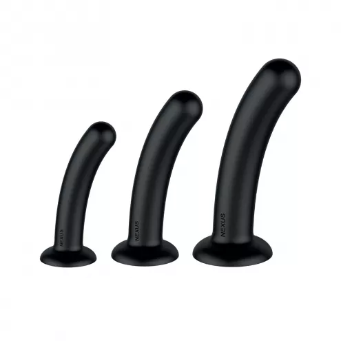 Набір ділдо Nexus Dilating Set (17см, 15см, 12,5см)