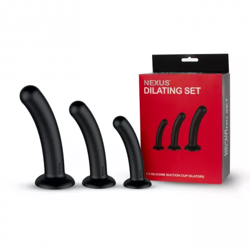 Набір ділдо Nexus Dilating Set (17см, 15см, 12,5см)