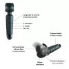 Мастурбатор-вибромассажер Manwan MAN.WAND EVO Pine Grey, отлично для пар, виброминет