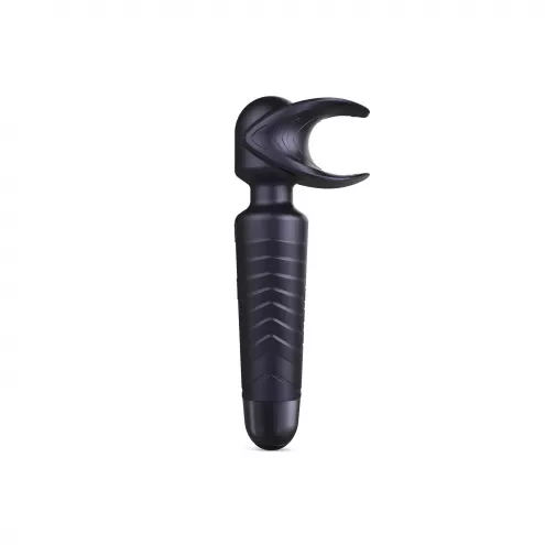 Мастурбатор-вібромасажер Manwan MAN.WAND EVO Black Plum, відмінно для пар, вібромінет