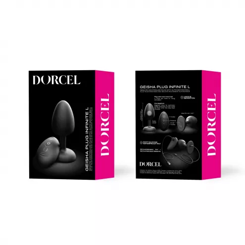 Анальна вібропробка Dorcel GEISHA PLUG INFINITE L