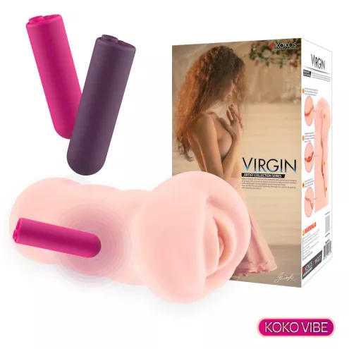 Мастурбатор узенькая вагина девственницы Kokos Virgin Vibe