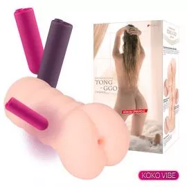 Мастурбатор-попка Kokos Tong-ggo Vibe, упругий, несквозной - 2