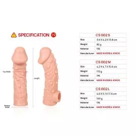 Насадка на член Kokos Cock Sleeve CS 002 L - 2