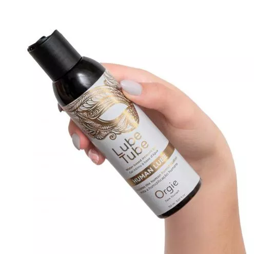 Лубрикант на водній основі Orgie Lube Tube Human Lube, 150 мл, імітація природного мастила та слини