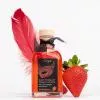 Набір для масажу Orgie – Sexy Therapy Strawberry  (100 мл), їстівне розігріваюче масло + пір'їнка
