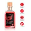 Набір для масажу Orgie – Sexy Therapy Strawberry  (100 мл), їстівне розігріваюче масло + пір'їнка