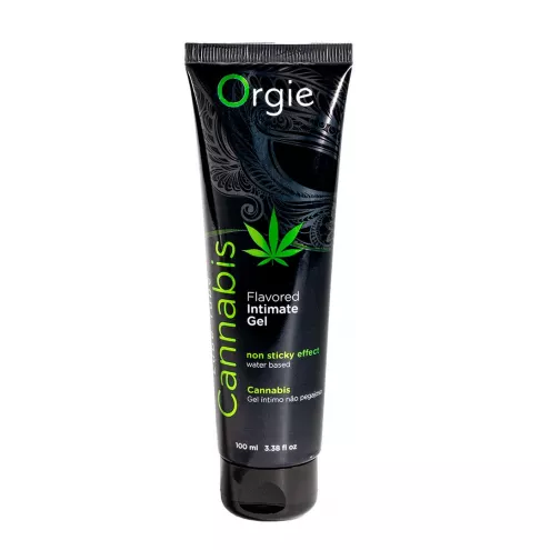 Лубрикант на водній основі Orgie Lube Tube Cannabis, 100 мл, з олією насіння конопель