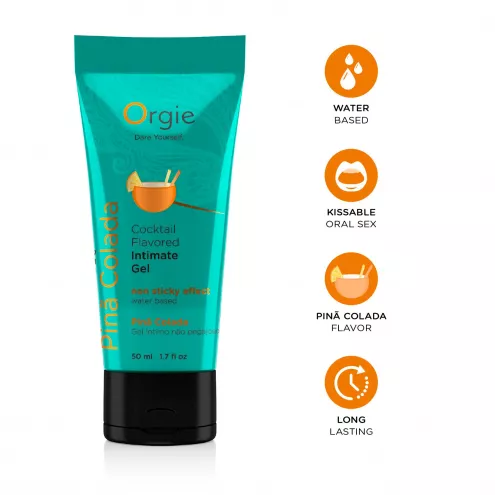 Лубрикант на водной основе Orgie Lube Tube Pina Colada, 50 мл