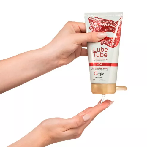 Лубрикант на водной основе Orgie Lube Tube Hot, 150 мл, с согревающим эффектом
