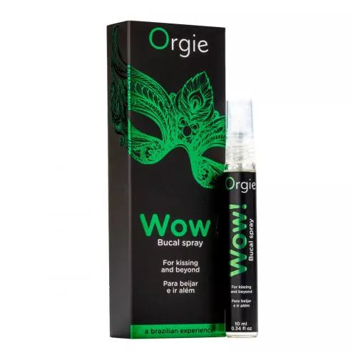 Спрей для орального сексу Orgie – Wow! (10 мл) з охолоджуючим ефектом