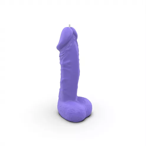 Свеча в виде члена Чистий Кайф MEDIUM Violet