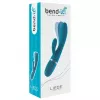 Вибратор-кролик Liebe Bend It Plus Ocean Blue