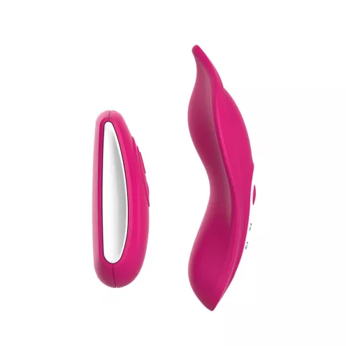 Вібратор в трусики Liebe Panty Vibe Recargable Cerise, трусики S-M в комплекті