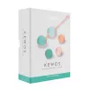 Вагинальные шарики Liebe Kewos — Peach/Mint, 5 шариков в комплекте
