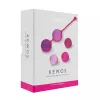 Вагинальные шарики Liebe Kewos — Cerise/Candy Violet, 5 шариков в комплекте