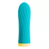 Вибропуля S Pleasures Bullets Twist - Shout Cerise, бирюзовая