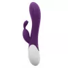 Вібратор-кролик S Pleasures Premium Corabi Rabbit, фіолетовий, вушка для клітора