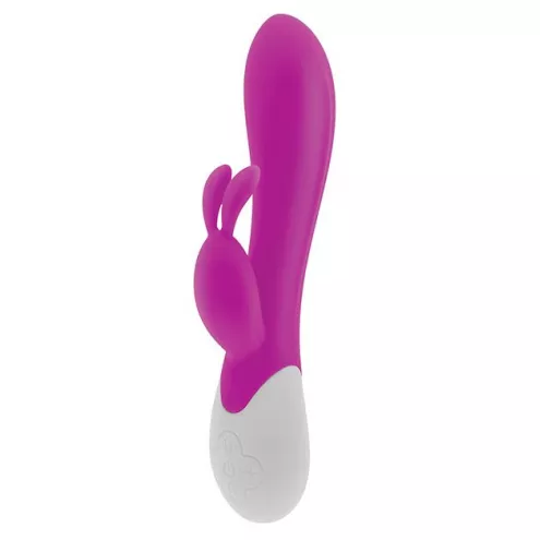 Вібратор-кролик S Pleasures Premium Corabi Rabbit, рожевий, вушка для клітора