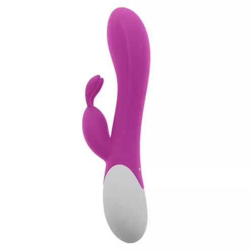 Вібратор-кролик S Pleasures Premium Corabi Rabbit, рожевий, вушка для клітора