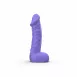 Свічка у вигляді члена Pure Bliss MINI Violet 18 см