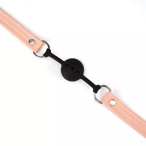 Кляп Liebe Seele Dark Candy Pink Ball Gag
