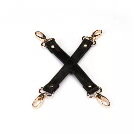 Крестовина для фиксации Liebe Seele Boudoir Amor Pink Hogtie Black - 1