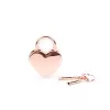 Замочок Liebe Seele Heart Shape Padlock Rose Gold (2 шт)
