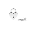 Замочек Liebe Seele Heart Shape Padlock Silver  (2 шт)