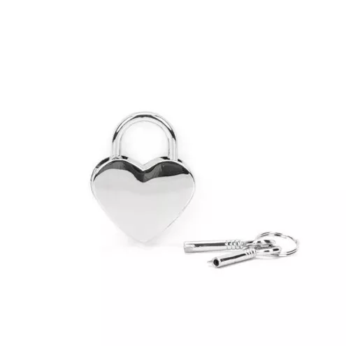 Замочек Liebe Seele Heart Shape Padlock Silver  (2 шт)