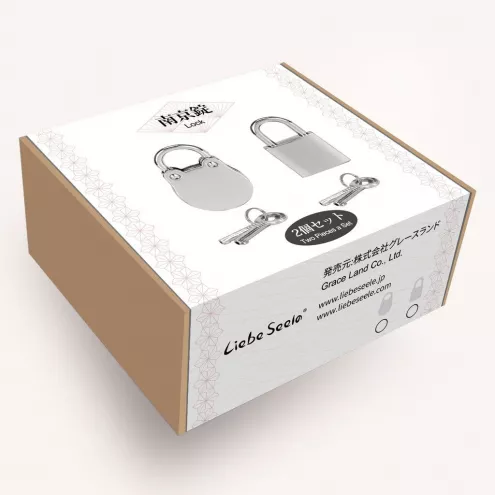 Замочек Liebe Seele Frog Shape Padlock Silver (2 шт)
