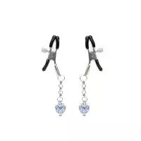 Зажимы для сосков Liebe Seele Glow-in-dark Nipple Clamps Blue