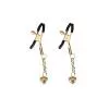 Зажимы для сосков Liebe Seele Hollow Heart Nipple Clamps Gold