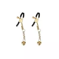 Зажимы для сосков Liebe Seele Hollow Heart Nipple Clamps Gold