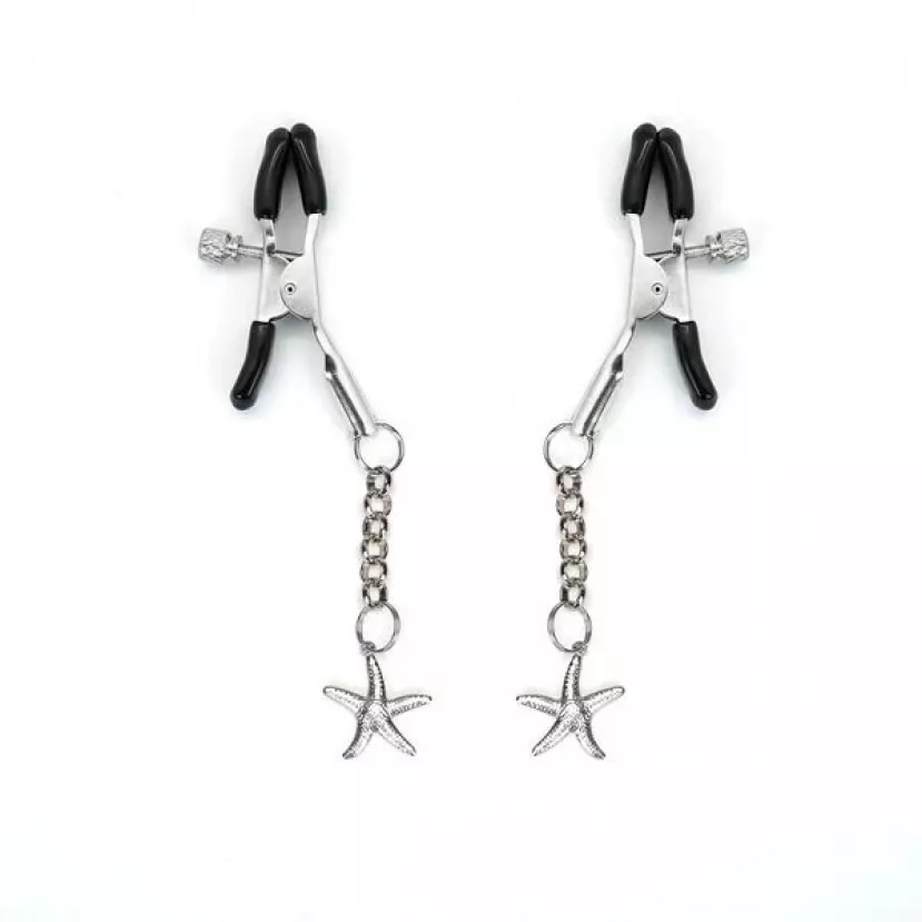 Зажимы для сосков Liebe Seele Starfish Nipple Clamps Silver