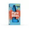 Свеча в виде члена Pure Bliss MINI Blue 18 см