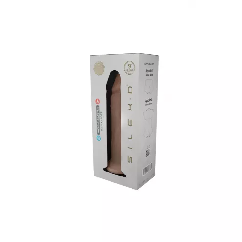 Фаллоимитатор SilexD Oscar Flesh (MODEL 2 size 9in) Liquid Silicone подходит для Apollo