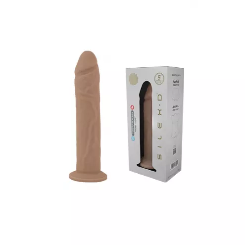 Фаллоимитатор SilexD Oscar Flesh (MODEL 2 size 9in) Liquid Silicone подходит для Apollo