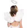 Крила ангела Leg Avenue Marabou Feather Angel Wings, справжнє пір'я