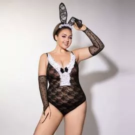Эротический костюм зайки JSY P61101 Plus Size - 2