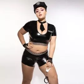 Эротический костюм полицейской JSY P61120 Plus Size - 1