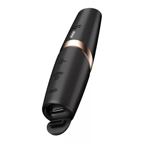 Вакуумний стимулятор Satisfyer Perfect Kiss, магнітна технологія 3D Air Pulse