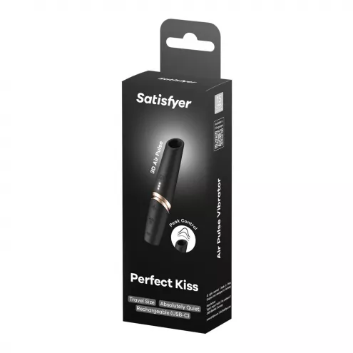 Вакуумний стимулятор Satisfyer Perfect Kiss, магнітна технологія 3D Air Pulse