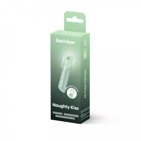 Вакуумный стимулятор Satisfyer Naughty Kiss, магнитная технология 3D Air Pulse