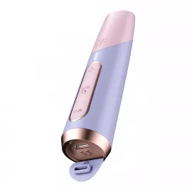 Вакуумний стимулятор Satisfyer Bold Kiss Violet, магнітна технологія 3D Air Pulse - 2