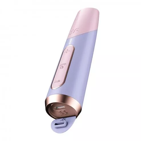 Вакуумний стимулятор Satisfyer Bold Kiss Violet, магнітна технологія 3D Air Pulse