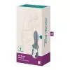 Анальный надувной вибратор Satisfyer Air Pump Booty 1, гибкий ствол