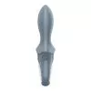 Анальный надувной вибратор Satisfyer Air Pump Booty 1, гибкий ствол