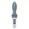 Анальный надувной вибратор Satisfyer Air Pump Booty 1, гибкий ствол